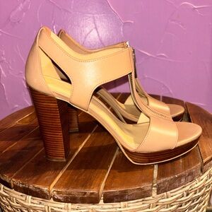 MICHAEL Michael Kors Tan Heeled Sandals
